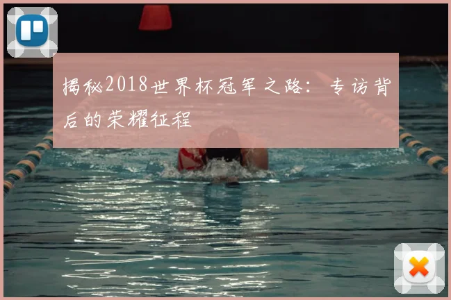 揭秘2018世界杯冠军之路:专访背后的荣耀征程