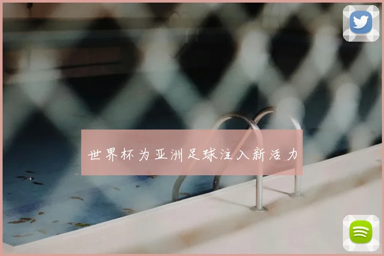 世界杯为亚洲足球注入新活力