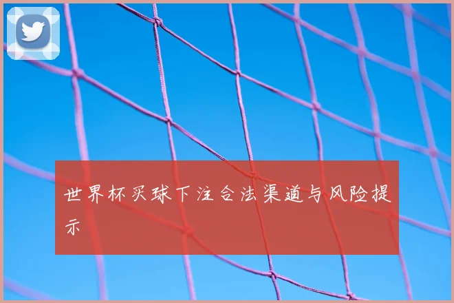 世界杯买球下注合法渠道与风险提示